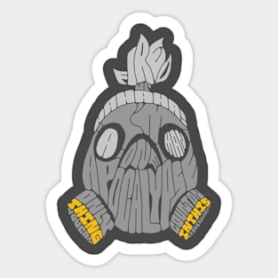 Roadhog Typography Sticker